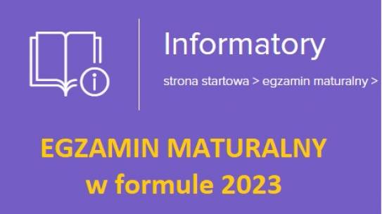 Informatory maturalne 2024