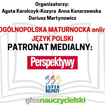 Maturnocka z językiem polskim